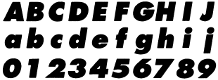 88: Futura Condensed Extra Bold Italic