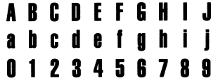 94: Helvetica Compressed Extra