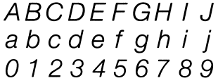 109: Helvetica Neue Light Italic
