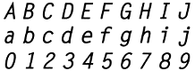 145: Letter Gothic Bold Italic