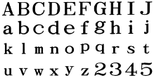 helvetica font sample