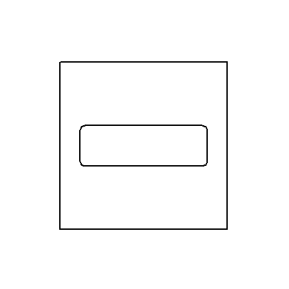 30mm square stamping area for stick type band stamp with die plate.