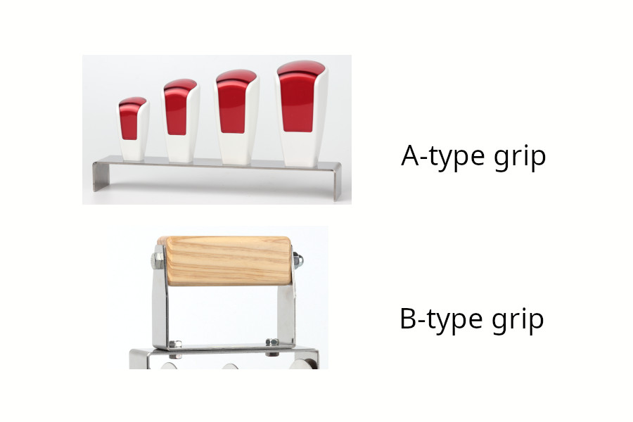 Grip type. A or B